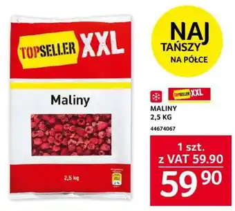 Selgros MALINY 2,5 KG oferta