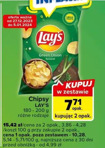 Carrefour Express Chipsy lay's oferta