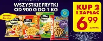 Biedronka WSZYSTKIE FRYTKI 900-1000g oferta