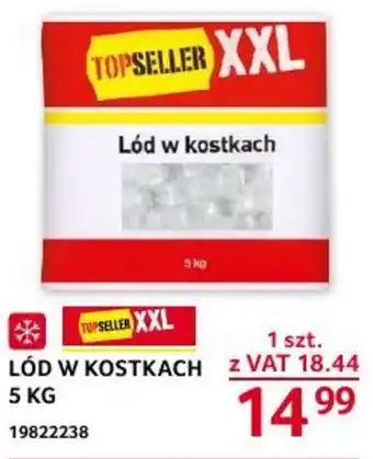 Selgros LÓD W KOSTKACH 5 KG oferta