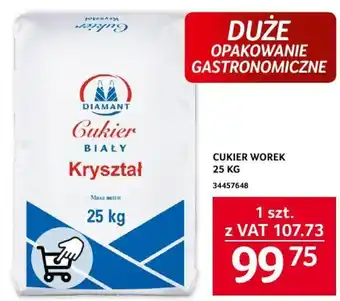 Selgros CUKIER WOREK 25 KG oferta