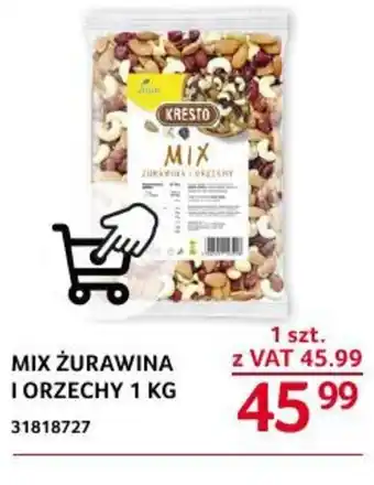 Selgros MIX ŻURAWINA I ORZECHY 1 KG oferta
