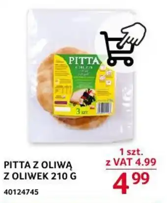 Selgros PITTA Z OLIWĄ Z OLIWEK 210 G oferta