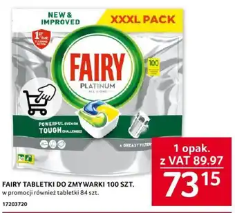 Selgros FAIRY TABLETKI DO ZMYWARKI 100 SZT. oferta