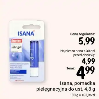 Rossmann Pomadka do ust isana oferta
