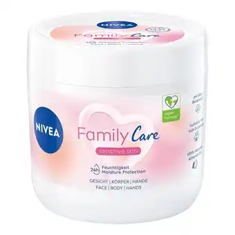 Rossmann Nivea family care lekki krem nawilżający do ciała, twarzy i dłoni 450 ml oferta