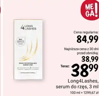 Rossmann Serum do rzęs long4lashes oferta