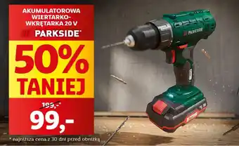 Lidl AKUMULATOROWA WIERTARKO-WKRĘTARKA 20 V oferta