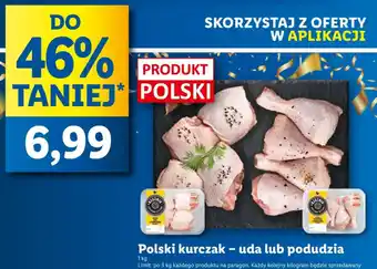Lidl Polski kurczak - uda lub podudzia 1 kg oferta