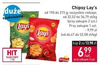 Stokrotka Chipsy Lay's 190/215 g oferta