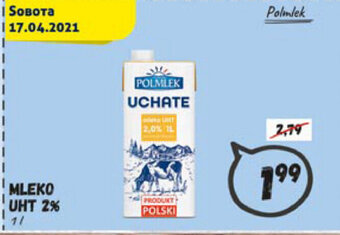 Wafelek Mleko UHT 2% 1l oferta