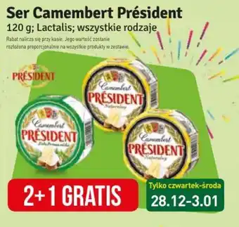 Stokrotka Ser Camembert Président 120 g oferta