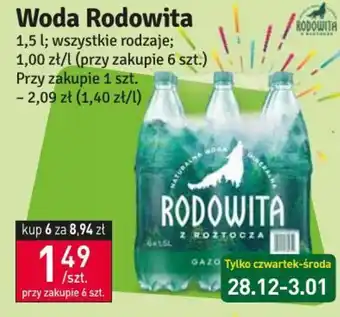 Stokrotka Woda Rodowita 1,5 l oferta