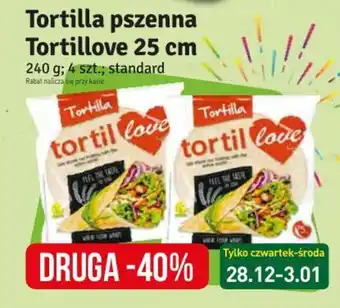 Stokrotka Tortilla pszenna Tortillove 25 cm 240 g oferta