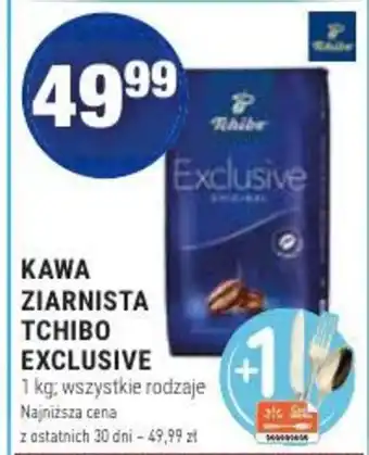 Stokrotka KAWA ZIARNISTA TCHIBO EXCLUSIVE 1 kg oferta