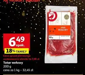 Auchan Tatar wołowy auchan oferta