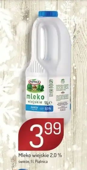 Avita Piątnica mleko wiejskie świeże 2,0% 1 l oferta