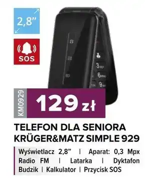 Rebel Electro Telefon krüger&matz oferta