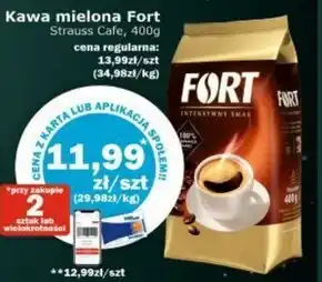Społem Fort kawa palona mielona 400 g oferta