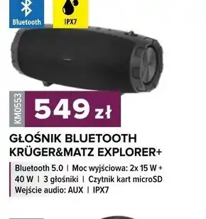Rebel Electro Głośnik bezprzewodowy krüger&matz oferta