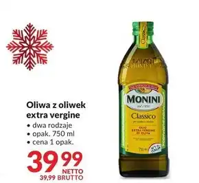 Makro Monini classico oliwa z oliwek najwyższej jakości z pierwszego tłoczenia 750 ml oferta