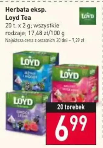 Stokrotka Herbata eksp. Loyd Tea oferta