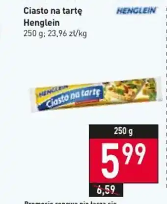 Stokrotka Ciasto na tartę Henglein 250 g oferta