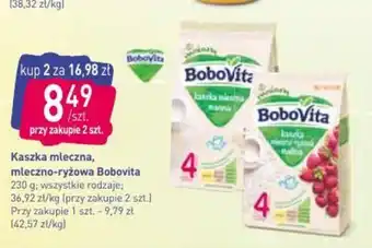 Stokrotka Kaszka mleczna, mleczno-ryżowa Bobovita 230 g oferta