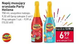 Stokrotka Napój musujący oranżada Party Hellena 750 ml oferta