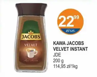Rabat KAWA JACOBS VELVET INSTANT 200 g oferta