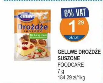 Rabat GELLWE DROŻDŻE SUSZONE 7 g oferta