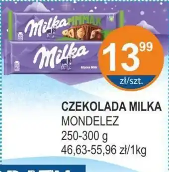 Rabat CZEKOLADA MILKA 250-300 g oferta