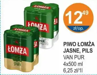 Rabat PIWO ŁOMŻA JASNE, PILS 4x500 ml oferta