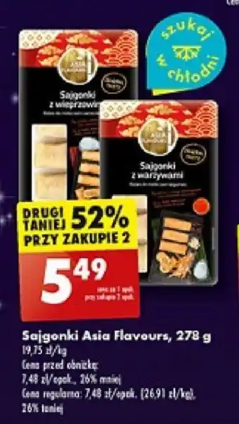 Biedronka Sajgonki Asia Flavours, 278 g oferta