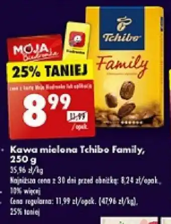Biedronka Kawa mielona Tchibo Family, 250 g oferta