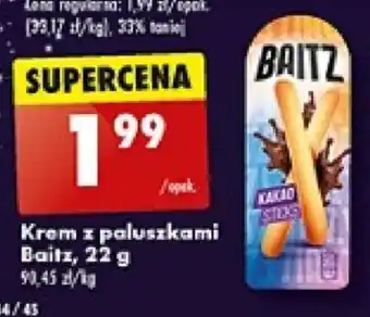 Biedronka Krem z paluszkami Baitz, 22 g oferta