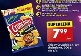Biedronka Chipsy Crunchips x-cut chakalaka, 200 g oferta