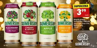 Biedronka Napój piwny Somersby, 500 ml oferta