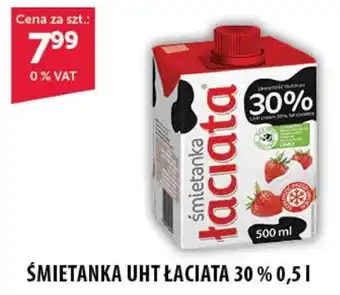 Eurocash Cash & Carry ŚMIETANKA UHT ŁACIATA 30 % 0,5 L oferta