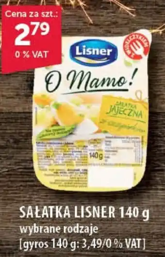 Eurocash Cash & Carry SAŁATKA LISNER 140 g oferta