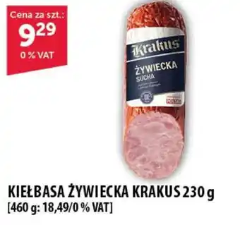 Eurocash Cash & Carry KIEŁBASA ŻYWIECKA KRAKUS 230 g oferta