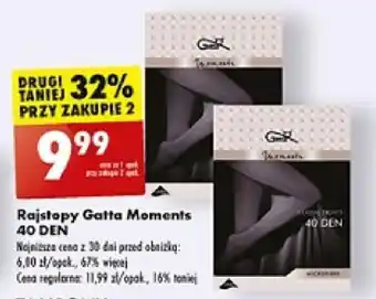Biedronka Rajstopy Gatta Moments 40 DEN oferta
