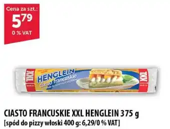 Eurocash Cash & Carry CIASTO FRANCUSKIE XXL HENGLEIN 375 g oferta