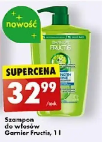 Biedronka Szampon do włosów Garnier Fructis, 1 l oferta