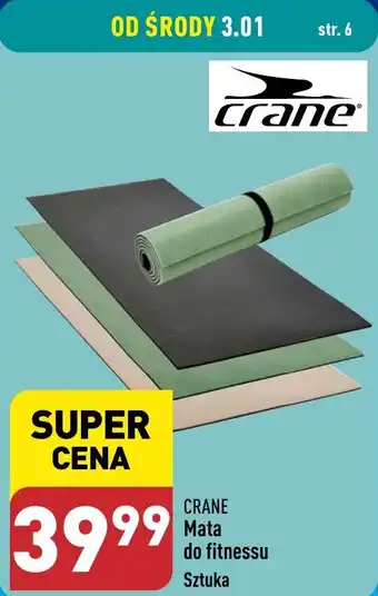 ALDI CRANE Mata do fitnessu oferta