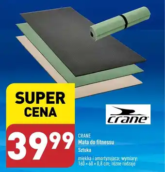 ALDI CRANE Mata do fitnessu oferta