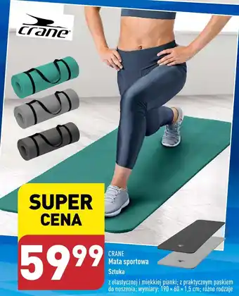 ALDI CRANE Mata sportowa oferta