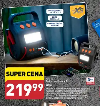 ALDI AUTO XS Zasilacz mobilny 4 w 1 oferta