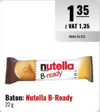 Eurocash Baton: Nutella B-Ready 22 g oferta
