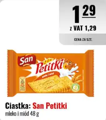 Eurocash Ciastka: San Petitki 48 g oferta